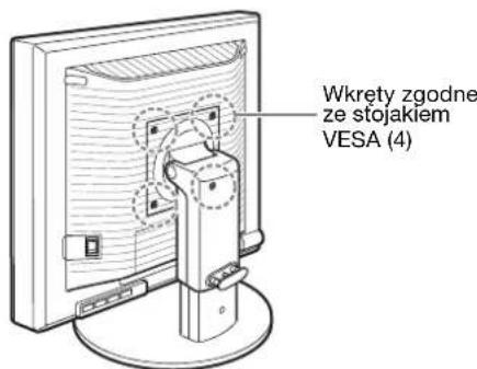 Wkręty zgodne ze stojakiem VESA (4)