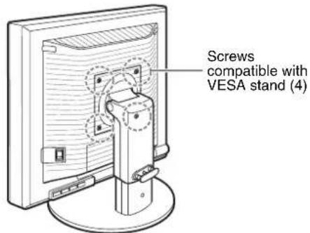 Screws compatible with VESA stand (4)