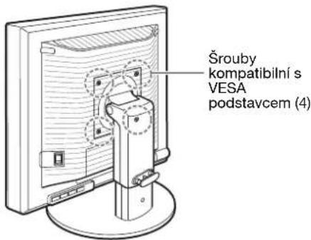 Šrouby kompatibilní s VESA podstavcem (4)