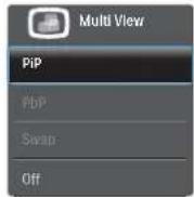 PHILIPS Brilliance 298X4 - Wie aktiviere ich MultiView per Schnelltaste? - 2