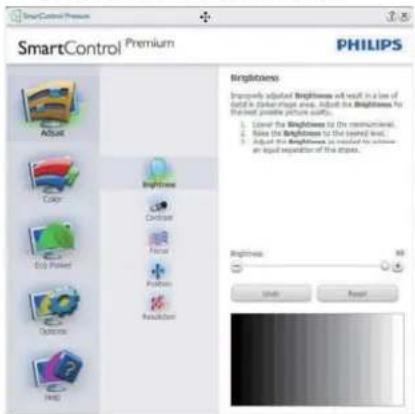 PHILIPS Brilliance 298X4 - Adjust (Anpassen)-Menü - 1