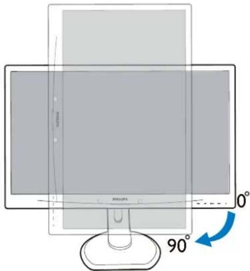 PHILIPS Brilliance 240P4 - Drehung - 1