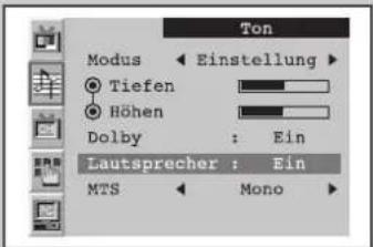 SAMSUNG SyncMaster 241MP - Eingebaute Lautsprecher ein- und ausschalten - 2