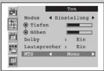 SAMSUNG SyncMaster 241MP - MTS auswählen (Multichannel Television Stereo) - 1