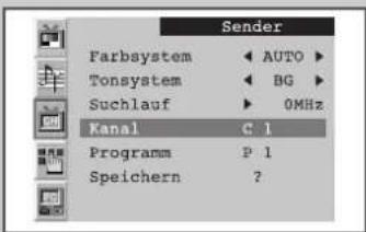 SAMSUNG SyncMaster 241MP - Kanäle manuell einstellen - 5