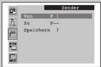 SAMSUNG SyncMaster 241MP - Gespeicherte Kanäle sortieren - 3