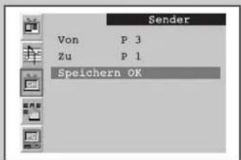 SAMSUNG SyncMaster 241MP - Gespeicherte Kanäle sortieren - 5
