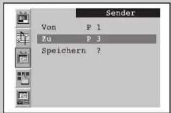 SAMSUNG SyncMaster 241MP - Gespeicherte Kanäle sortieren - 4