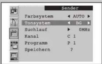 SAMSUNG SyncMaster 241MP - Kanäle manuell einstellen - 3