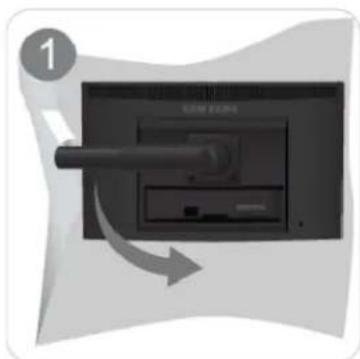 SAMSUNG SyncMaster E2420NL - HAS-Standfuß - 1
