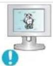 SAMSUNG SyncMaster E2420L - Caution - 1