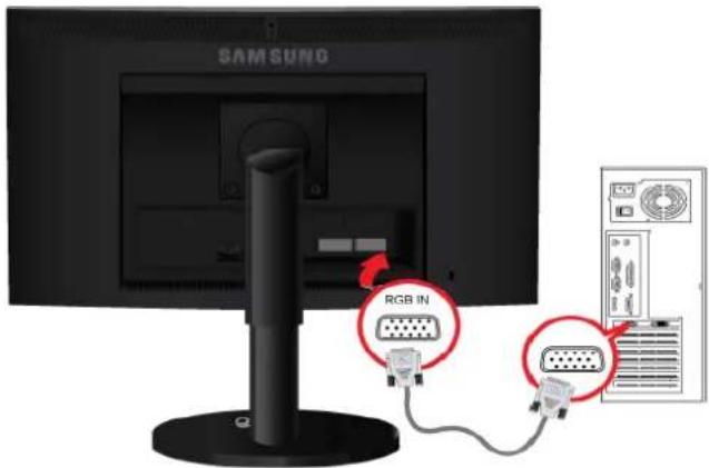 SAMSUNG SyncMaster E2420L - Simple stand - 4