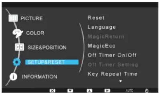 SAMSUNG SyncMaster E2420L - Product Operating Buttons - 23