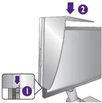BENQ SW2401PT - Attach to the left side of the monitor. - 5