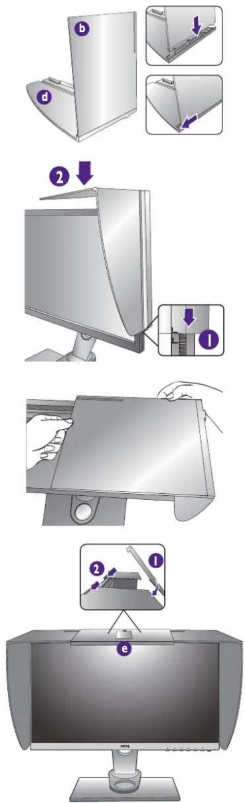 BENQ SW2401PT - Attach to the left side of the monitor. - 7