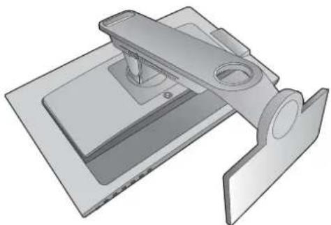BENQ SW2401PT - Remove the monitor stand. - 1