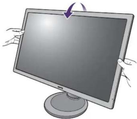 BENQ GW2760 - How to attach the monitor base - 11