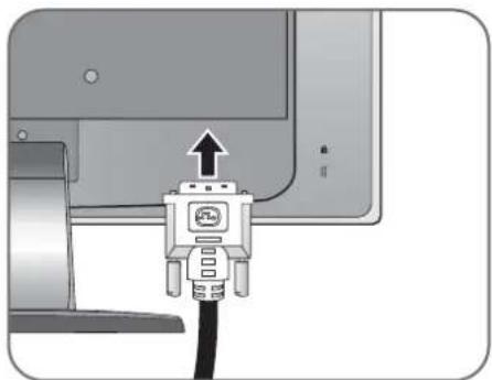 BENQ GW2450 - Connect the audio cable (for models with speakers). - 2