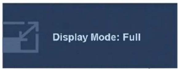 BENQ GW2450 - Hot key mode - 1