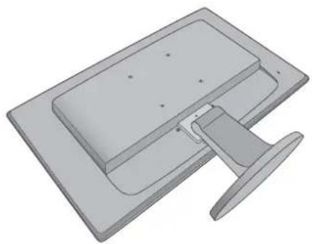BENQ GW2450 - Remove the monitor stand. - 2