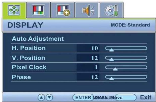 BENQ GW2450 - Display menu - 1
