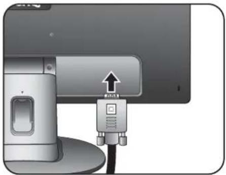 BENQ GW2320 - Connect the video cable - 2