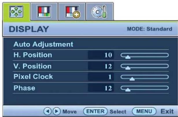 BENQ GW2320 - Display menu - 1