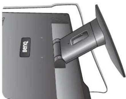 BENQ GW2320 - Attach the monitor base. - 4