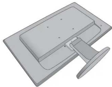 BENQ GW2255 - Remove the monitor base. - 1