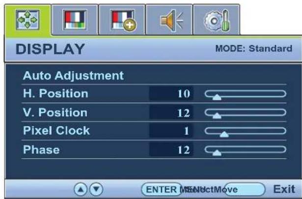 BENQ GW2255 - Display menu - 1