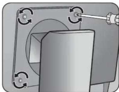 BENQ GL951AM - Follow the instruction manuals of the wall mount bracket you purchased to complete the installation. - 3