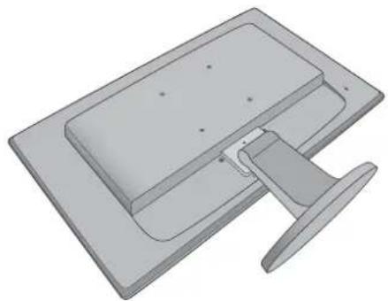 BENQ GL951AM - Remove the monitor base. - 1