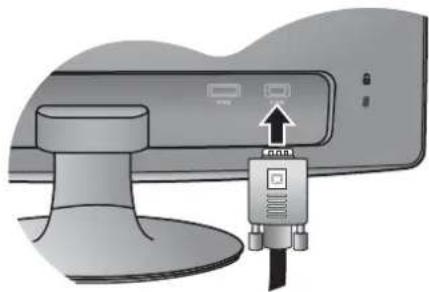 BENQ GL941 - Connect the power cable to the monitor. - 1