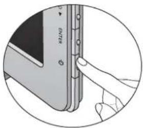 BENQ GL941 - Connect the power cable to the monitor. - 6