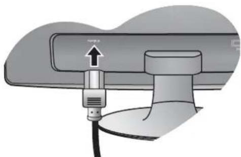 BENQ GL941 - Connect the power cable to the monitor. - 3