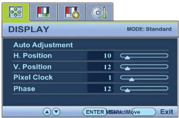 BENQ GL941 - Display menu - 1