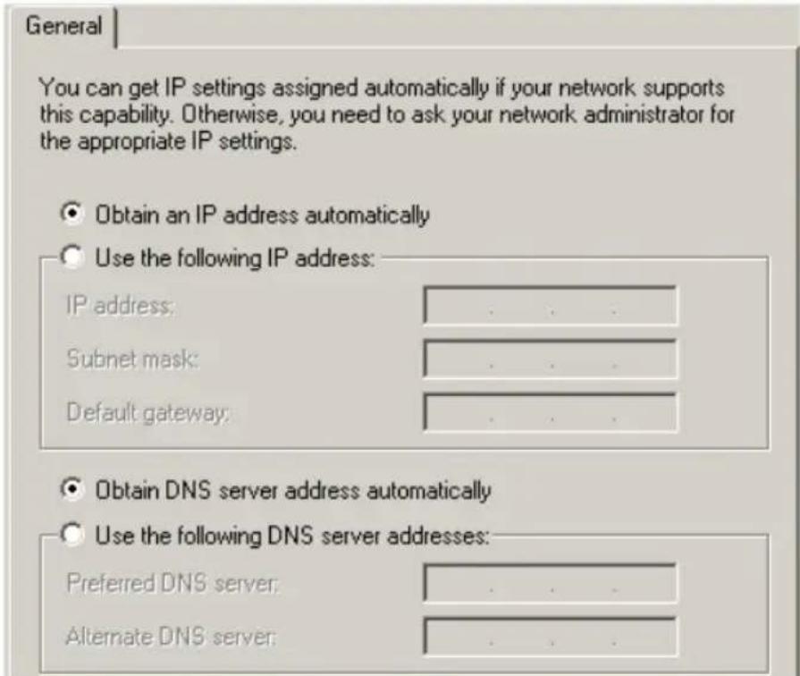 AVM Fritz!Box Fon WLAN 705 - Obtaining an IP Address Automatically in Windows 2000 - 2