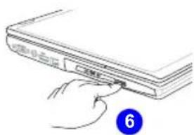 MAXDATA M-book 7500 - Medium einlegen - 2