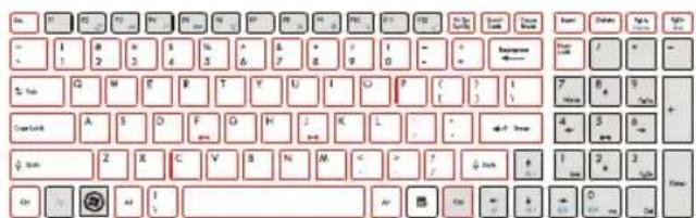 MAXDATA M-book 7500 - Die Tastatur - 1