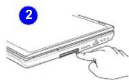 MAXDATA M-book 7500 - ExpressCard installieren - 2