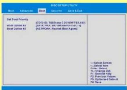 MAXDATA M-book 7500 - Boot menu (Systemstart-Menü) - 1