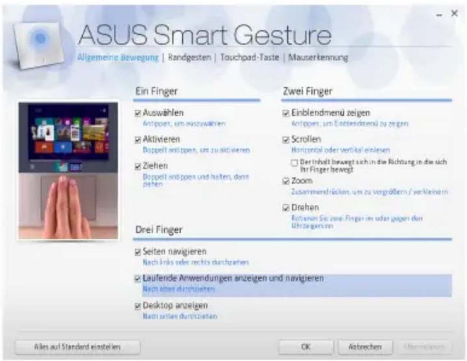ASUS Pro Advanced B551 - Dreifingergesten aktivieren - 4