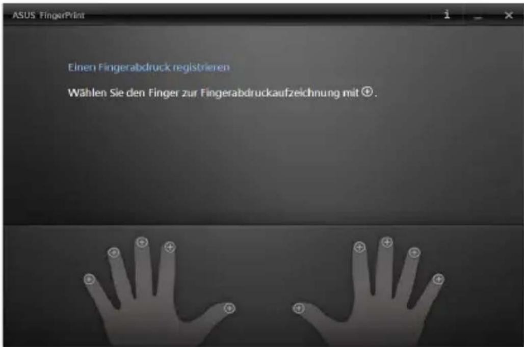 ASUS Pro Advanced B551 - ASUS FingerPrint-App verwenden - 4