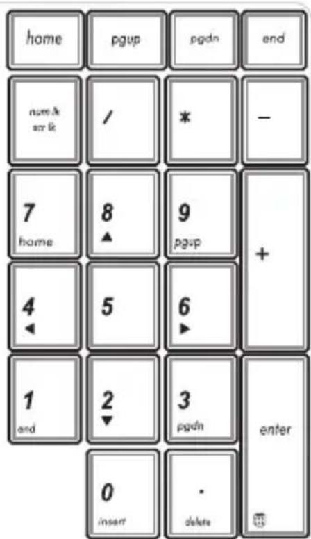 ASUS Pro Advanced B551 - Numerische Tastatur - 1