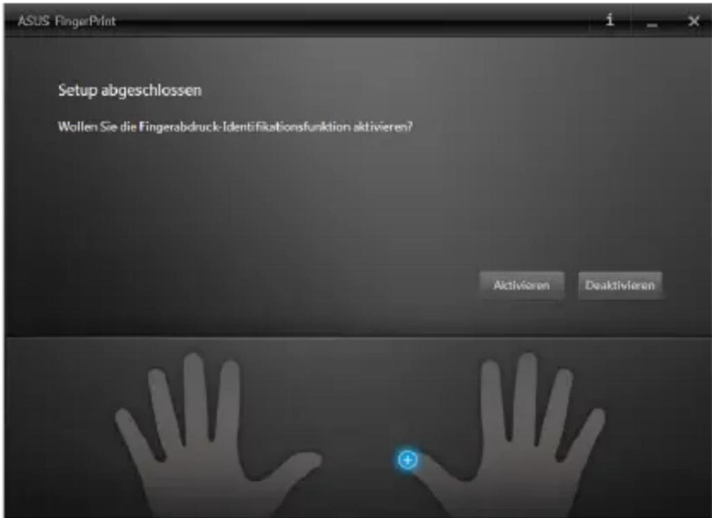 ASUS Pro Advanced B551 - ASUS FingerPrint-App verwenden - 8