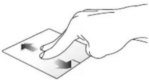 ASUS Pro Essential P751 - Gesten mit zwei Fingern - 3