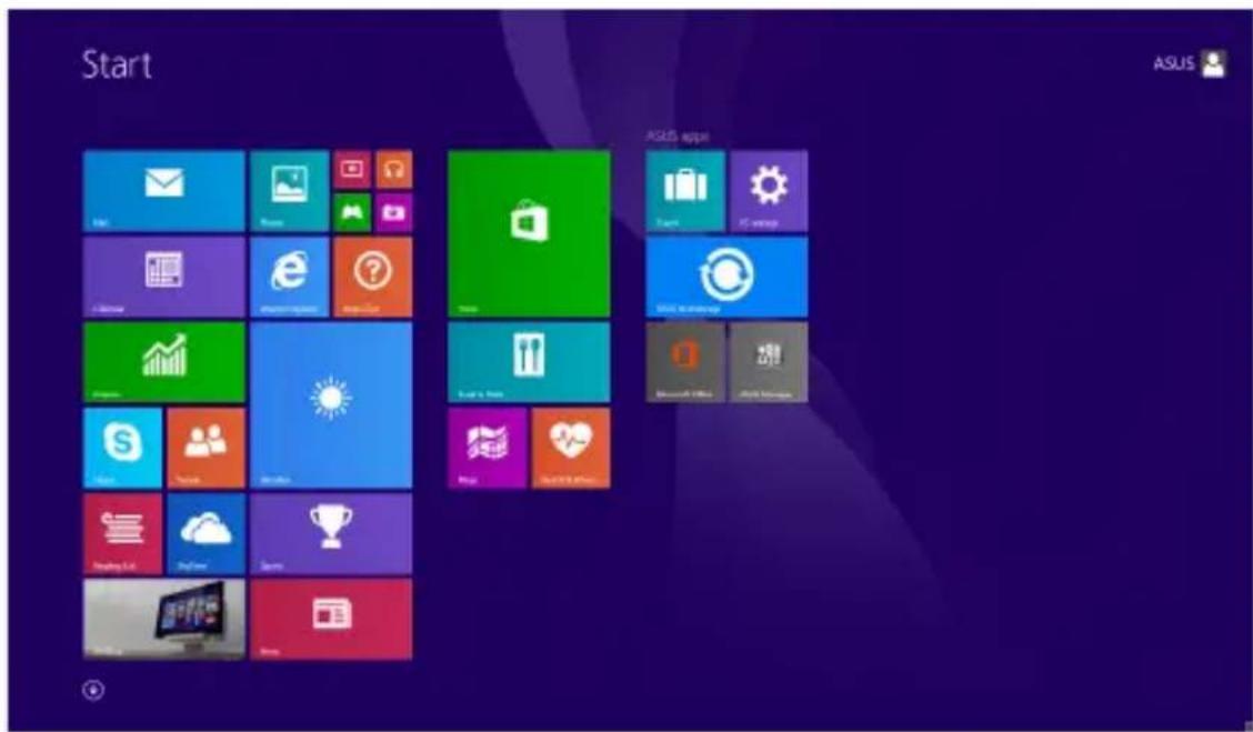 ASUS Pro Essential P751 - Startbildschirm - 1