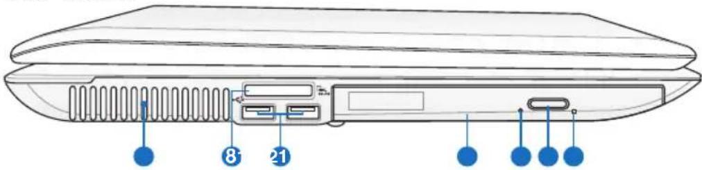 ASUS K72 - Linke Seite - 3