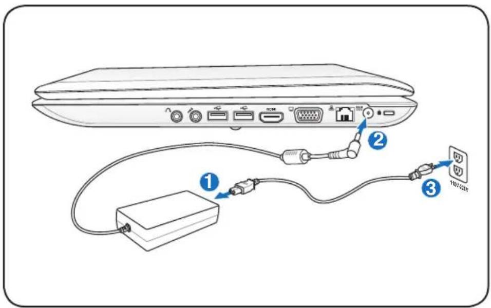 ASUS K72 - Vorbereiten Ihres Notebook-PCs - 2