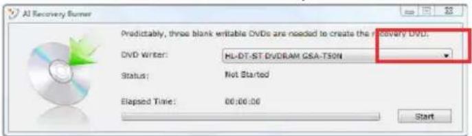 ASUS K72 - Erstellen der Wiederherstellungs-DVD: - 1